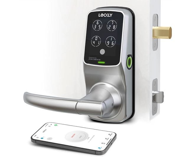 Cerradura Electrónica Apertura Remota Sensor Biométrico Lockly Duo