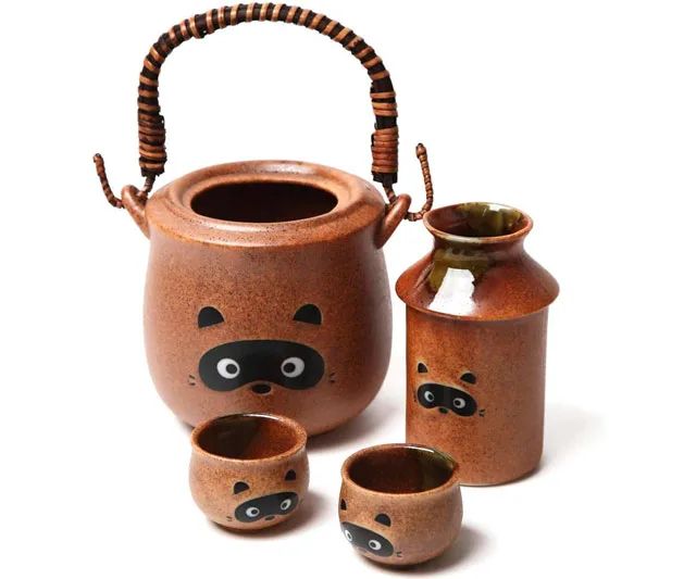 Juego de Cerámica Tradicional Japonesa para Sake