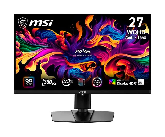 Monitor Gaming MSI MAG 271QPX con 360Hz y WQHD