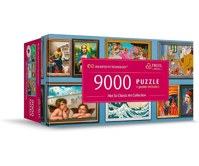 Puzzle 9000 Piezas Trefl: Collage Humorístico de Obras de Arte (81021) 0 (0)