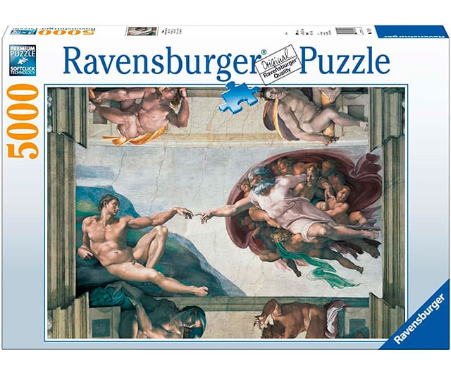 Puzzle 5000 piezas Ravensburger: Creación de Adán 0 (0)