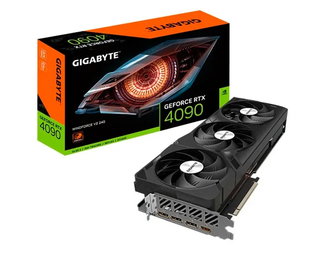 Tarjeta Gráfica Gigabyte GeForce RTX 4090 WINDFORCE V2 24GB GDDR6X