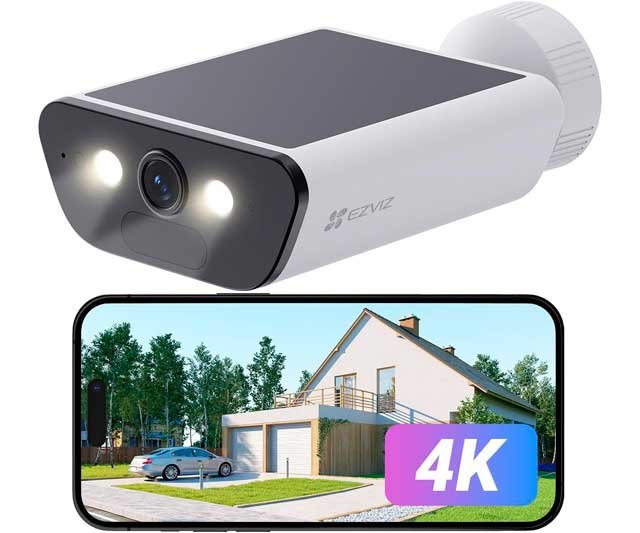 EZVIZ CB5: Cámara Solar 4K con Vigilancia 24/7 y Detección Inteligente 0 (0)