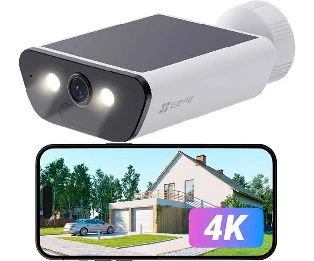 EZVIZ CB5: Cámara Solar 4K con Vigilancia 24/7 y Detección Inteligente 0 (0)