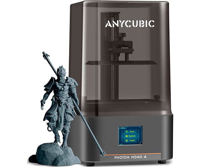Impresora 3D de resina Anycubic Photon Mono 4 0 (0)