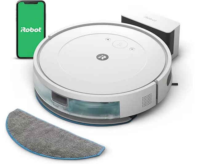 iRobot Roomba Combo Essential: Robot Aspirador y Friegasuelos Inteligente