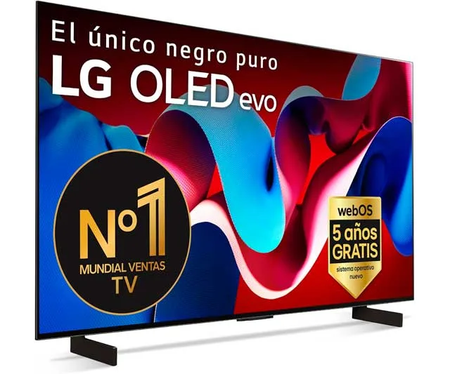 LG OLED42C44LA – TV OLED 4K 42" con Gaming 144Hz y Dolby Vision