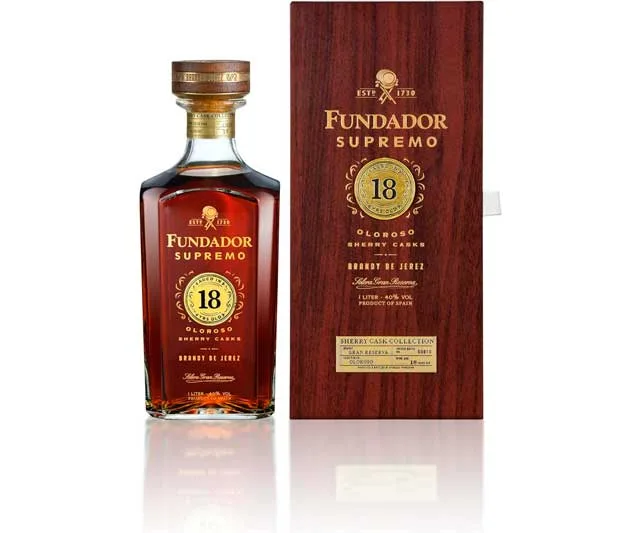 Fundador Supremo 18: Brandy Jerez Solera Gran Reserva Premium 1L 0 (0)