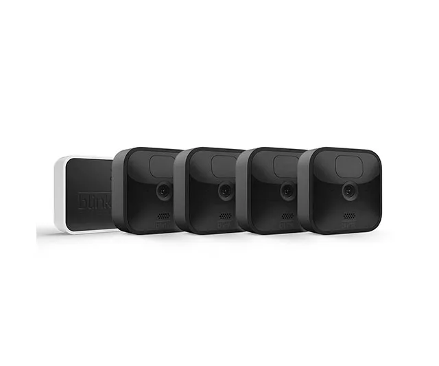 Blink Outdoor – Sistema de 4 Cámaras de Vigilancia HD Exterior Inalámbricas – ¡2 Años de Autonomía! 0 (0)