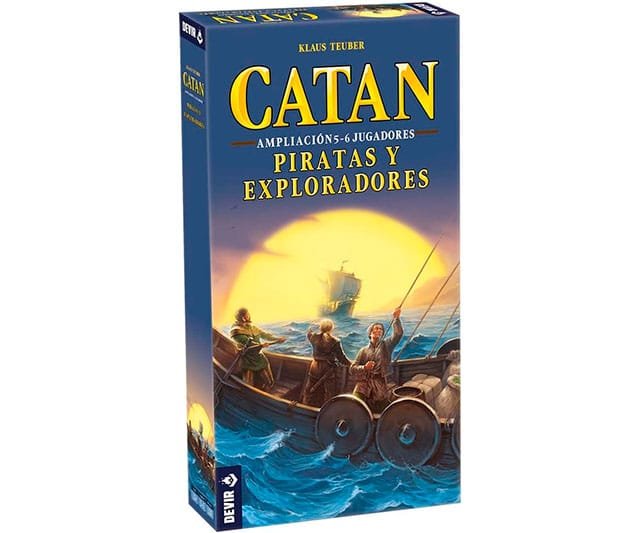 Devir – Catan Expansión Piratas y Exploradores 5-6 Jugadores: Amplía la Aventura, Aumenta la Emoción 0 (0)