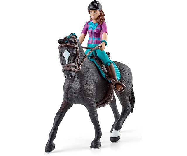 amazona-a-caballo-schleich-horse-club Set Schleich Horse Club: Lisa y Storm