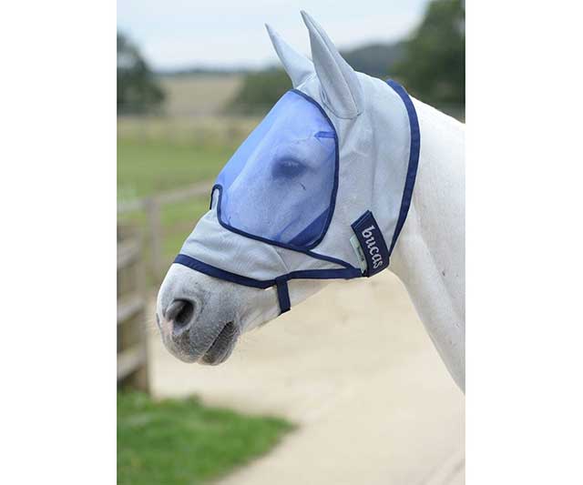 bucas-caballo Máscara Antimoscas con Orejeras Bucas