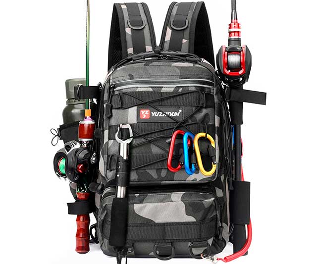 mochila-para-pesca-luckits Mochila Pesca Para Llevar Aparejos