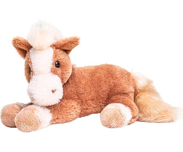 peluche-caballo-tumbado Peluche Caballo Marrón Tumbado