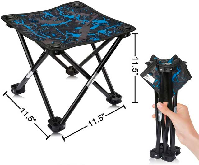 taburete-camping-pesca Taburete de camping plegable