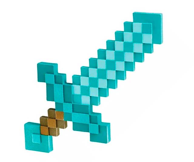 espada-diamante-minecraft Espada diamante Minecraft