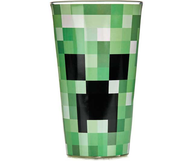 vaso-vidrio-creeper-minecraft Vaso de Vidrio Minecraft Creeper