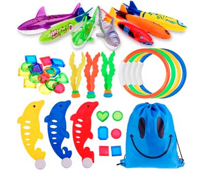 juguetes-buceo-34-piezas Juguetes de Buceo Faburo (34 Piezas)<br />