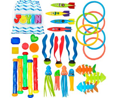 juguetes-buceo-joyin-30-piezas Juguetes de Buceo JOYIN (30 Piezas)<br />