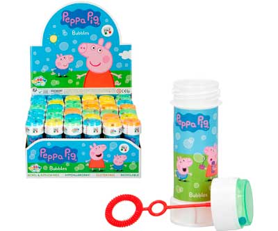 pack-36-pomperos-peppa-pig COLORBABY Peppa Pig Pompero con Laberinto<br />